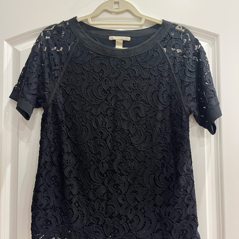 Banana Republic Lace Shirt